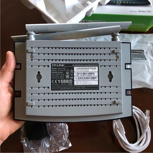 TP-LINK Archer C50 AC1200 Wireless Dual Band Router - Picture 4 of 10